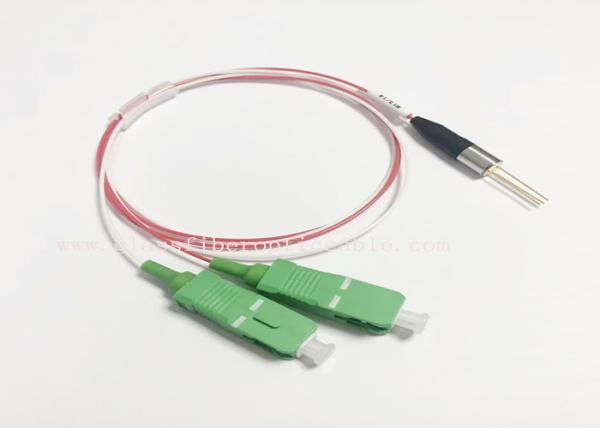1550nm 2.5G DFB Laser Diode DX SC /FC/LC APC Coaxial Fiber Optic Pigtail SM 9 /125um