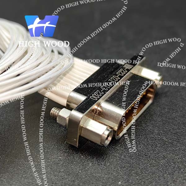 Rectangular Electrical Connector J30JHT21ZKSAN01 Wire Length 300MM