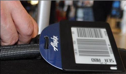 Generation 2 Airline Luggage ID UHF Rfid Tag with Adhesives , Long Range