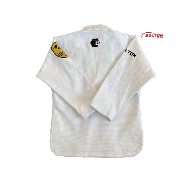 Kids Children Durable Embroidery Pearl Weave BJJ Gi  100% Cotton