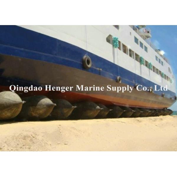 Hip Upgrading And Launching Black Inflatable Marine Rubber Airbag