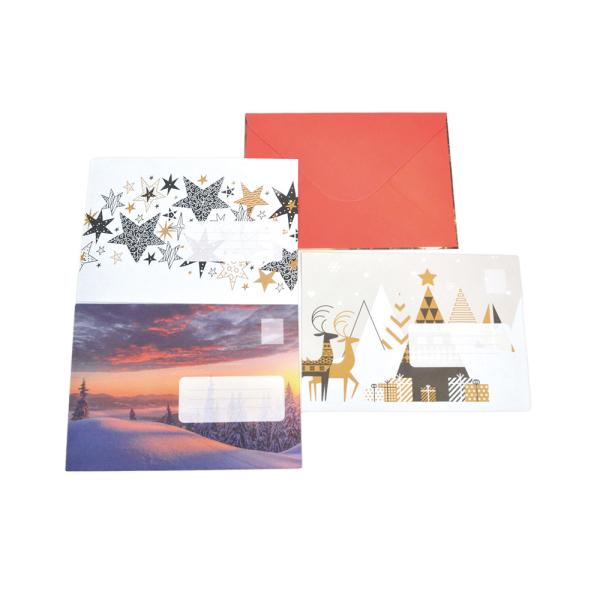 Cardboard Custom Printed Gift Card Envelopes Business Correspondence Cards And Envelopes