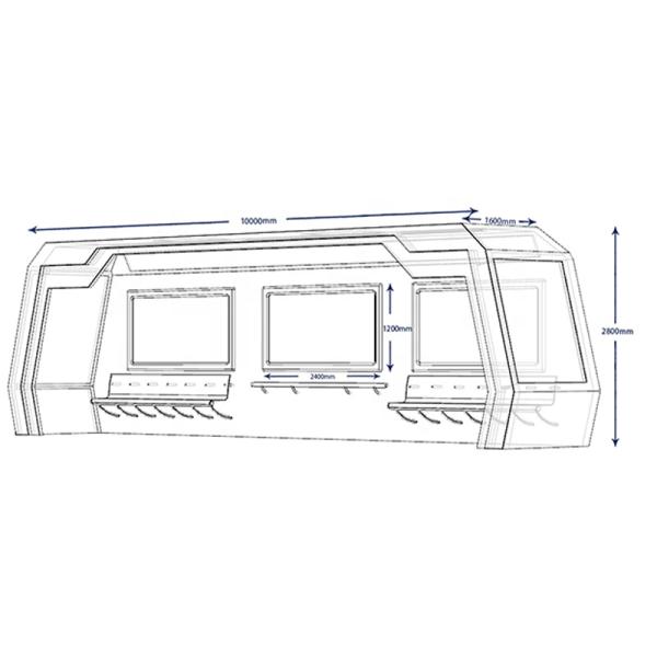 Passengers Waiting 8mm Glass W1800mm Transit Shelter
