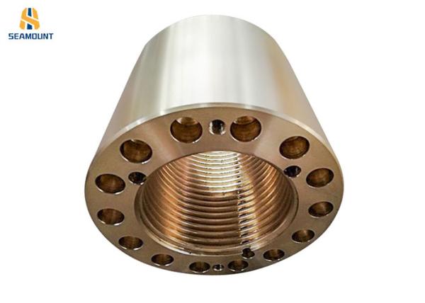 CNC Turned Precision Copper Bushing With Hole Large Shaped  Easy To Install