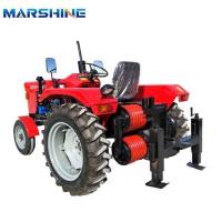 Guincho de tractor de tambor duplo para aplicações versáteis
