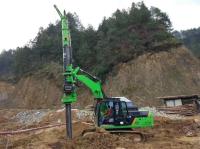 Petit Rig For Concrete Piles de empilage rotatoire, bélier Equipment Max Torque 50 KN.M Max. Drilling Depth 24 M