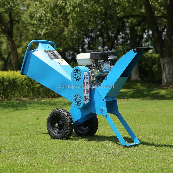 Electric Engine Tree Branch Shredder 4kw Wood Chipper Machine for Mini Move Single Phase