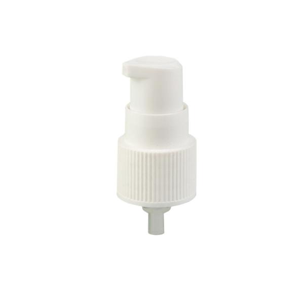 Ribbed Suface Fine Plastic Treatment Pump 20/410 24/410 For Lotion Cream