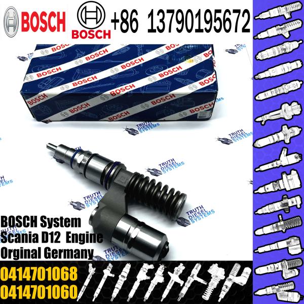 Assemblage commun de l'injecteur de carburant ferroviaire 1478643 1478648 1487472 0414701029 0414701030 0414701058 0414701068 Pour BOSCH Scania