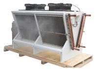 La explotación minera de Cryptocurrency sumergió el refrigerador seco del refrigerador de aire del sistema de enfriamiento