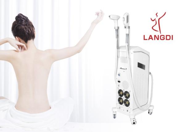 Stationary 808 Diode Laser Hair Removal Machine For 10 Bars Germany
