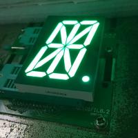 16 de um único dígito verdes puros segmentam a exposição de diodo emissor de luz para o painel digital do read-para fora