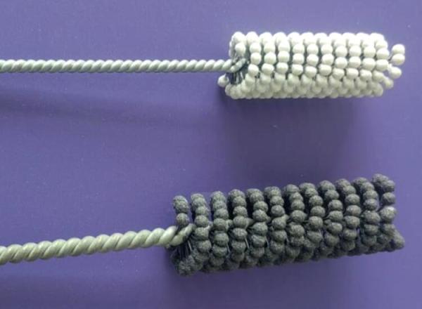 Custom 25mm Aluminum Oxide Flexible Cylinder Honing Tool Brush for Surface Finishing