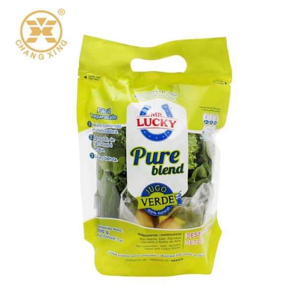 Sacos de plástico transparentes Antifog do LDPE de Bopp do fruto para o empacotamento dos vegetais