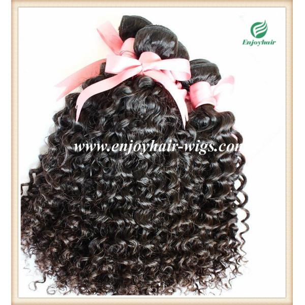 Brazilian 5A virgin remy hair weave ,natural color(can be dye) deep curly 10''-26''length