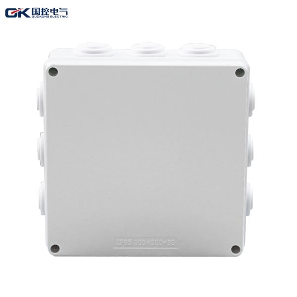 China Manufacturer Junction Box Waterproof Plastic Cover Box Enclosure 200*200*110