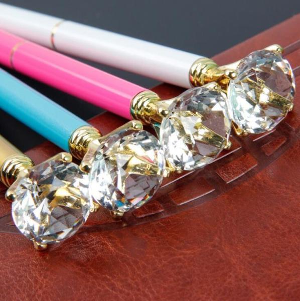 High Quality Promotional DiamondMetal Ball Pen With Custom Logo Wedding Gift Pen