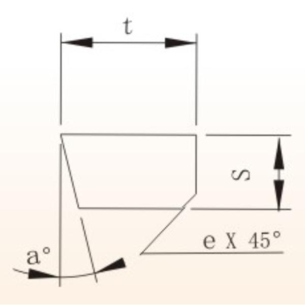 Подсказки резца оснащенного твердым сплавом JWE 5mm для борштанг с резцами