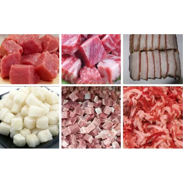 Découpeuse de cube en viande
