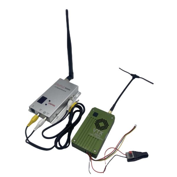 1.2Ghz 8W Drone Video Transmitter Receiver 1.2G FPV VTX VRX Long Range