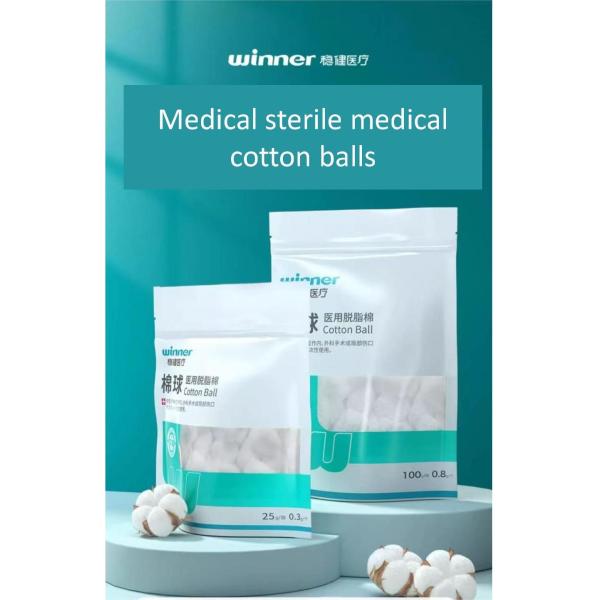 Refined Absorbent Medical Cotton Balls Pack 100g Product Composition 100% Pure Cotton