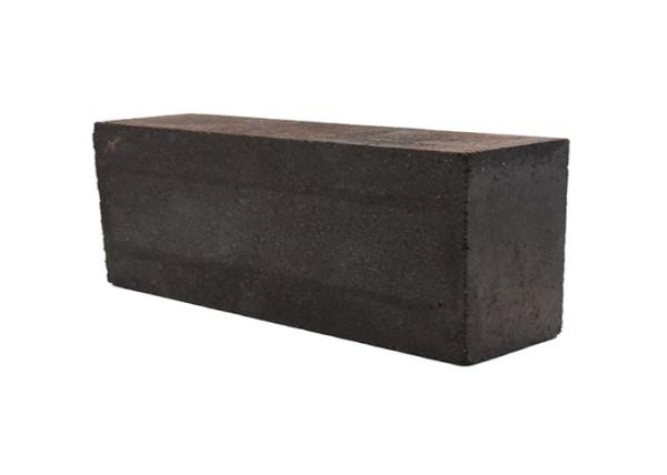 Glass Melting Furnace Magnesia Chrome Brick , Kiln Fire Bricks Black Color