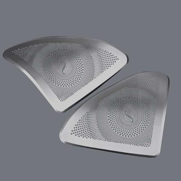 Photo Etch Mesh Custom Chemical Etching Perforated Metal Speaker Grills