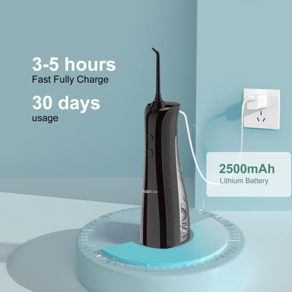 Multi Nozzles High Pressure Water Flosser for Oral Irrigation and Teeth Cleaning