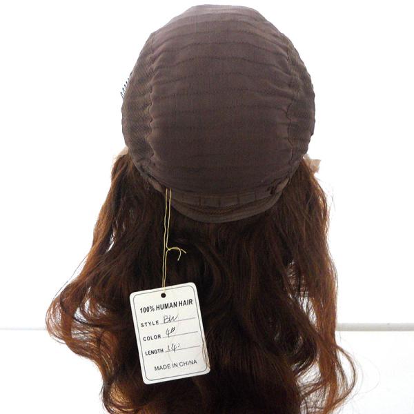 Top Quality Body Wave Brazilian Human Hair Bleached Knots Lace Front Wigs