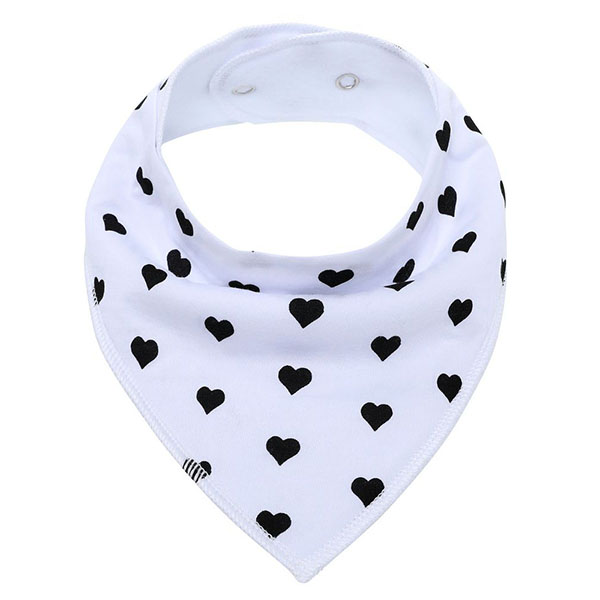 100% органический хлопок OEM делает Bibs водостойким для ребенка и девушки