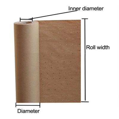 O furo redondo reciclado reduz a polpa o papel perfurado para a fábrica da roupa que suporta 160gsm de papel