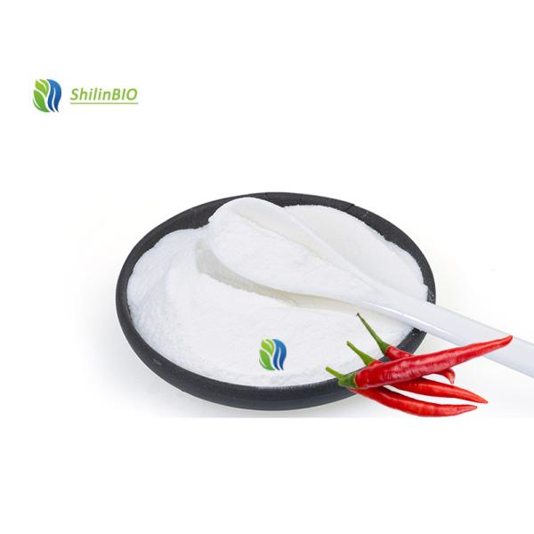 Extracto de pimienta en polvo de capsaicina 95% de grado alimenticio, capsaicina en polvo