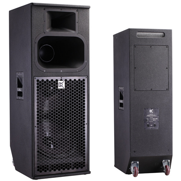 3 Way Karaoke PA Speaker System For Stage Sound Wooden Box , Passive Speaker