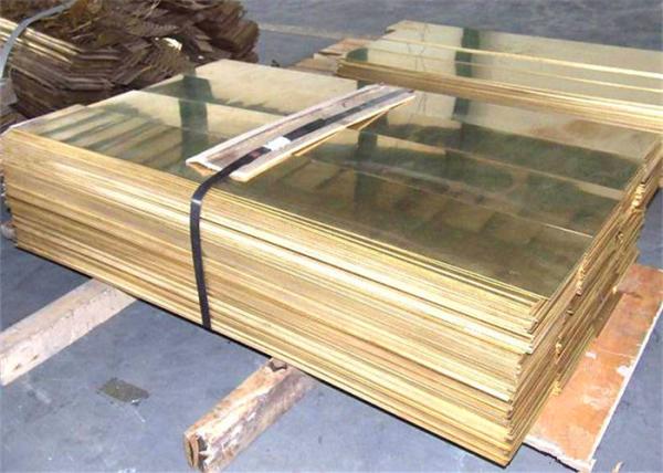 a folha de bronze do metal de 0.01mm~200mm lustrou a superfície para a decoração 1/2H CuZn40 CuZn37