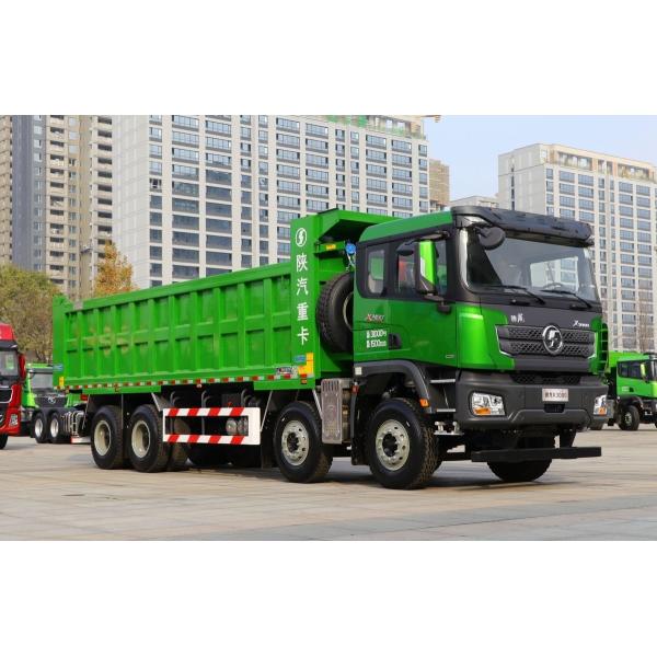 Pequeño camión de carga pesada Shacman Euro V para una capacidad de carga óptima