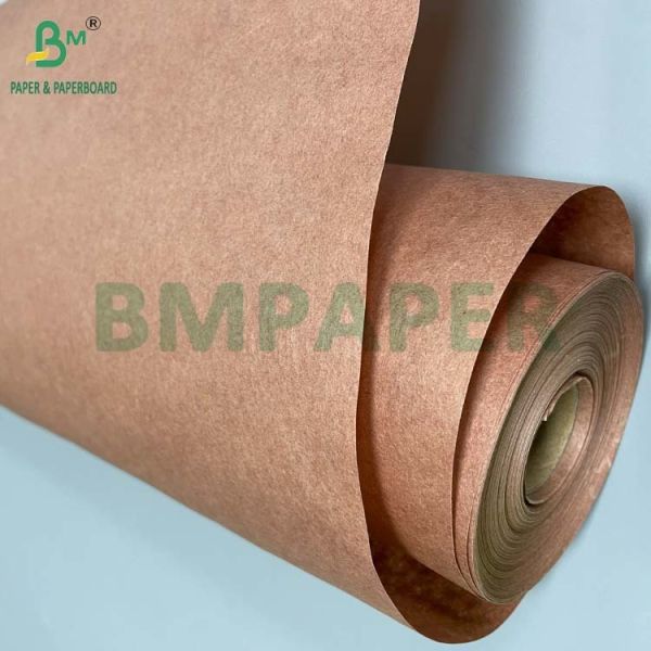 Heat Resistant 65gr 70gr Pink Brown White Freezer Butcher Paper Rolls