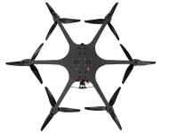 7インチFPVドローン ヘキサコプター 5.8G 3W ELRS 915/2.4G スタック 80A 5.8Gアンテナ