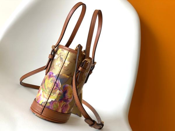 Flor metálica Louis Vuitton Neverfull Bucket Bags M81724