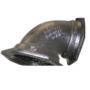 DI AWWA C153 Ductile Iron Pipe Fitting MJXMJ 90 Degree Elbow Bitumen Painting