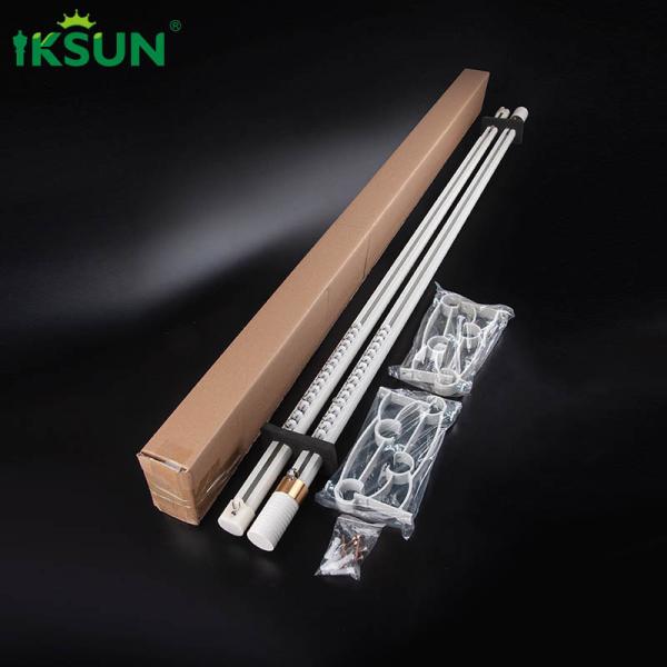 25-55 Window Hanging Tension Curtain Rod Double Adjustable Curtain Rod 1 Set