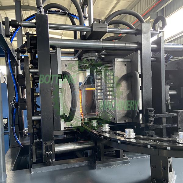 Auto 1000BPH 5L 6L 8L 10L PET Bottle 2 Cavity Blow Molding Machine