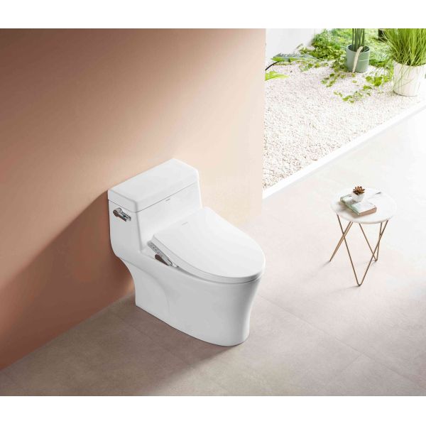 Arrow Remote Control Smart Toilet with Concealed Tank and 2-Year Warranty Modern One Piece Ceramic Toilet