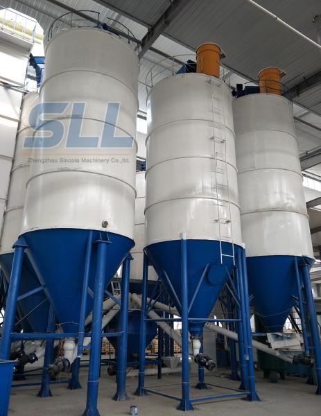 Sincola 150t Cement Storage Silo Chemical Engineering With Small Footprint