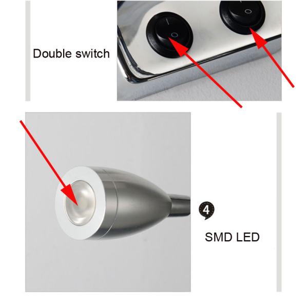 Fabric Led Wall Lights Cloth Lamp Stair Hotel Corridor Living Room Bedroom Aisle Bedside bed headboard lamp （WH-VR-82）