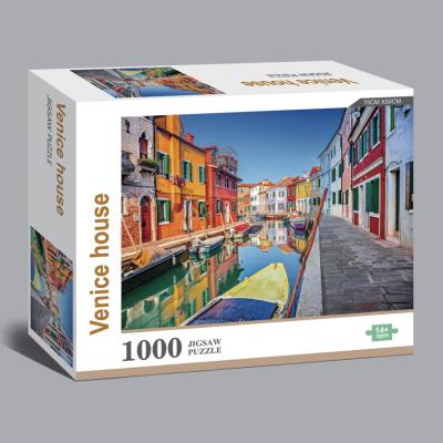 Custom Van Gogh Portrait 1000 Piece Fine Art Jigsaw Puzzles For Adult Toys