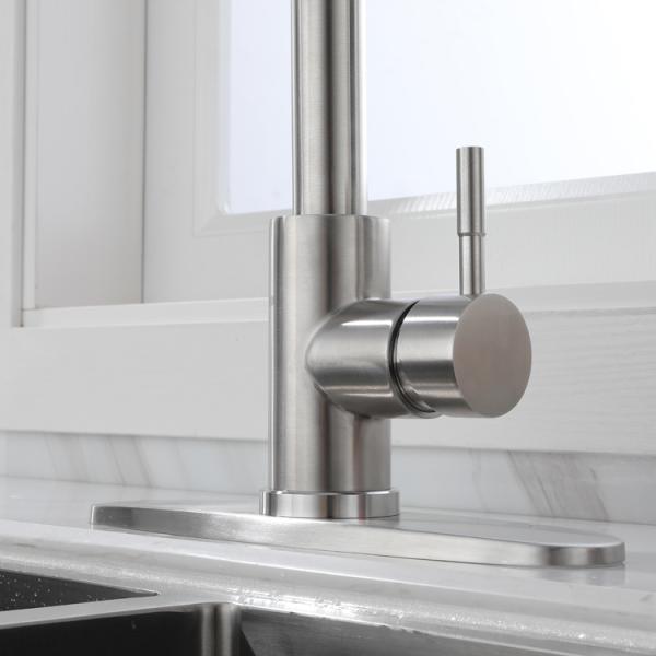 Hotel SUS 304 Brushed Black Pull Out Hot And Cold Water Bathroom Kitchen Sink Mixer Faucets