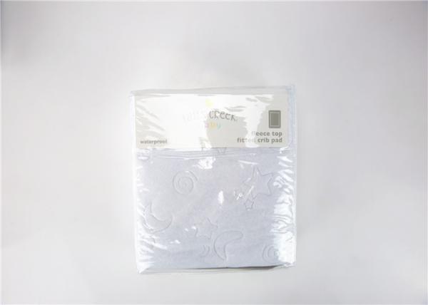 Washable Cosy Baby Crib Mattress Pad 100% Polyester High Water Resistance