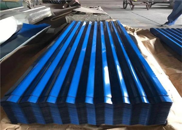 As folhas de aço galvanizadas decorativas fortes do telhado, Ppgi corrugaram a folha