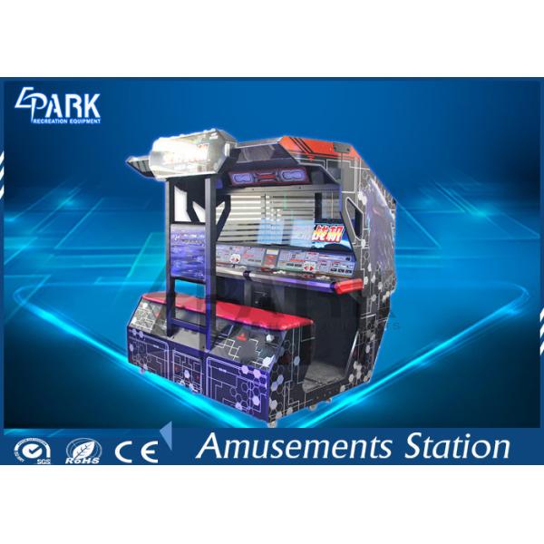 Машины аркады стрелка дисплея 32 дюймов ХД сотрясают игрока 500В мест 2