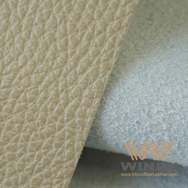 Embossed Synthetic Leather Fabric 0.6mm - 2.0mm Thickness Upholstery Sofa Leather